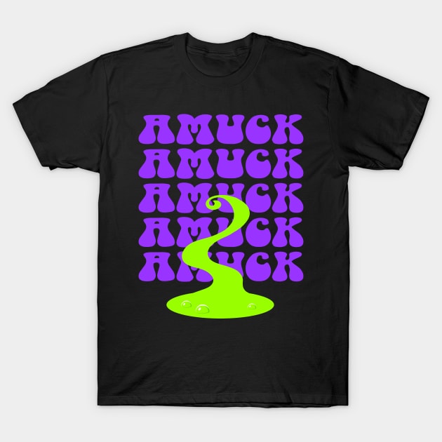 Amuck, Amuck, Amuck Cute Halloween Costume T-Shirt by JayJayJackson